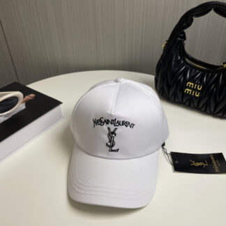 Saint Laurent simple casual baseball cap