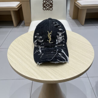Saint Laurent simple casual baseball cap