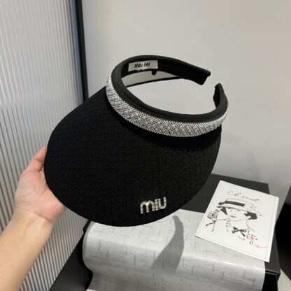 Miu Miu exquisite hollow top sun hat - Image 2