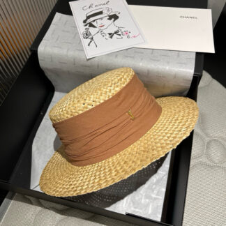 Yves Saint Laurent straw hat