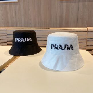 Prada English sports heavy bucket hat