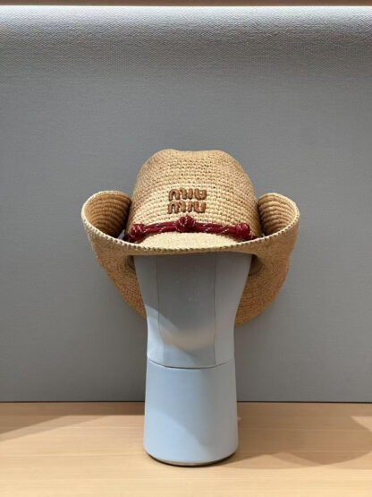 Miu Miu raffia hat - Image 2