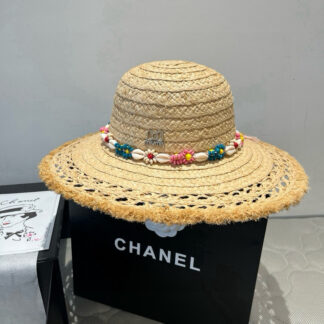 Miu Miu Raffia Straw Beach Hat