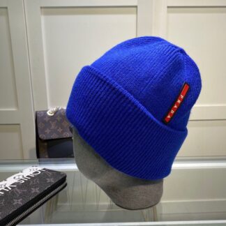 Prada classic breathable knitted hat