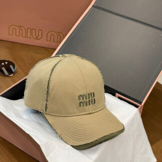 Miu Miu elegant baseball cap