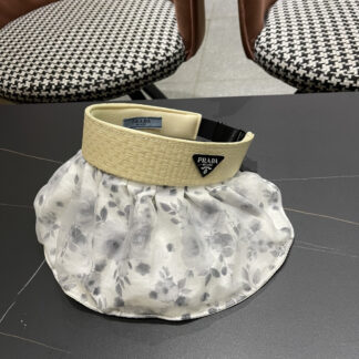 Prada summer beach vacation sun hat