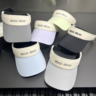 Miu Miu Fashion Lightweight Hollow Cap