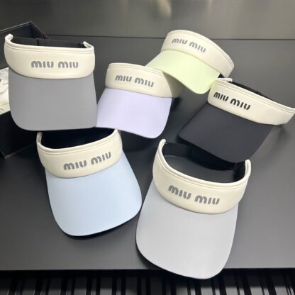 Miu Miu Fashion Lightweight Hollow Cap - Image 2
