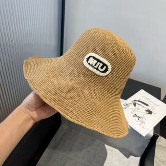 Miu Miu new ice silk hollow hat