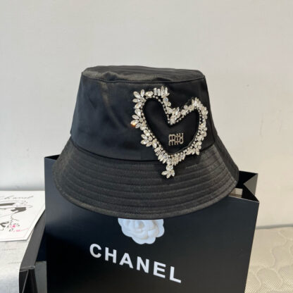 Miu Miu New Satin Bucket Hat - Image 2