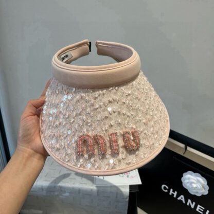 Miu Miu new hollow top sun hat - Image 2