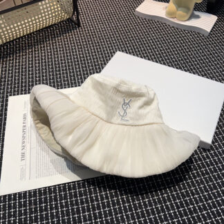 Yves Saint Laurent new style puffy bucket hat