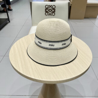 Miu Miu new raffia hat