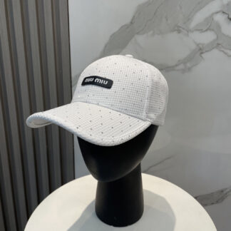 Miu Miu new diamond baseball cap