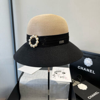 Miu Miu new basin hat color matching hat