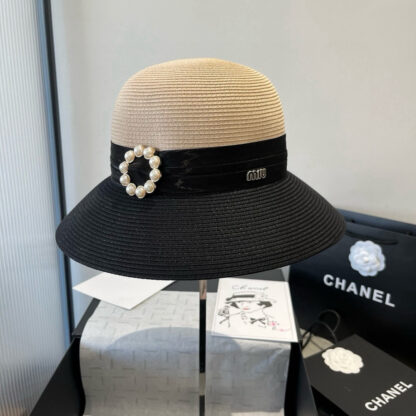 Miu Miu new basin hat color matching hat