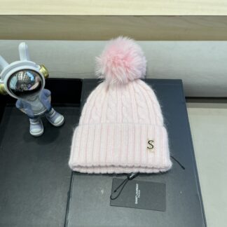 Yves Saint Laurent wool-blend knitted hat