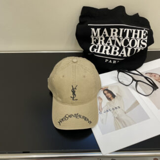 Yves Saint Laurent early spring new simple baseball cap