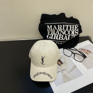 Yves Saint Laurent early spring new simple baseball cap