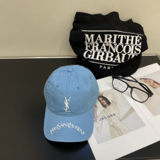 Yves Saint Laurent early spring new simple baseball cap