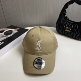 Yves Saint Laurent embroidered baseball cap