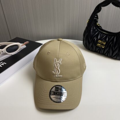 Yves Saint Laurent embroidered baseball cap