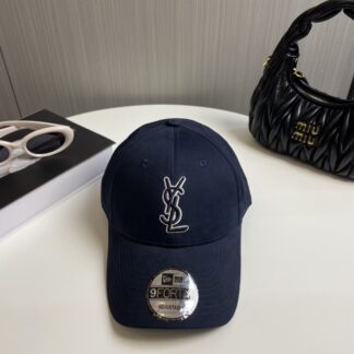 Yves Saint Laurent embroidered baseball cap