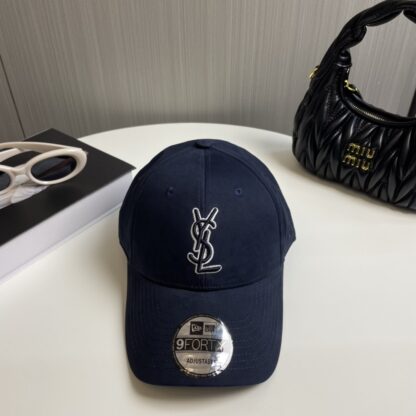 Yves Saint Laurent embroidered baseball cap