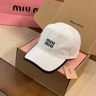Miu Miu casual embroidered baseball cap