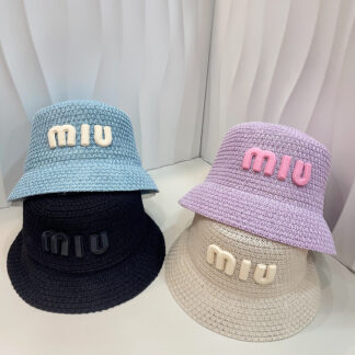 Miu Miu slouchy knitted bucket hat
