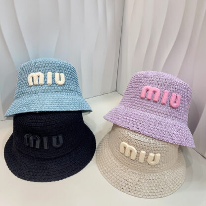 Miu Miu slouchy knitted bucket hat