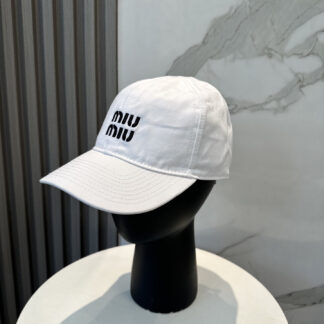 Miu Miu embroidered baseball cap