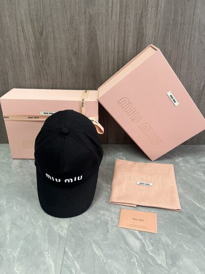 Miu Miu embroidered baseball cap - Image 2