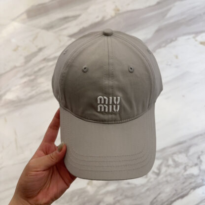 Miu Miu simple embroidered baseball cap - Image 2