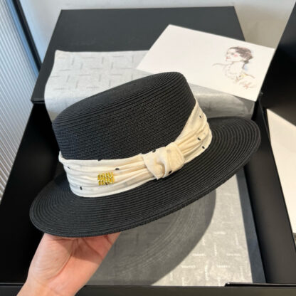 Miu Miu new flat top sun hat - Image 2