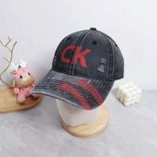 Calvin Kleinf painted baseball cap
