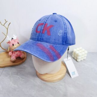 Calvin Kleinf painted baseball cap