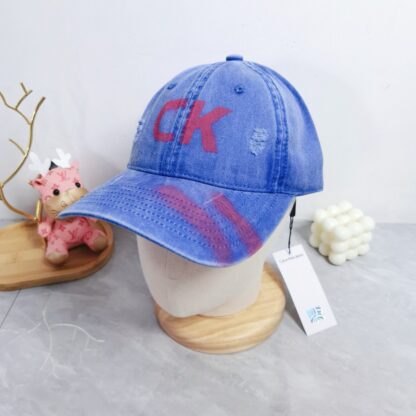 Calvin Kleinf painted baseball cap