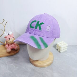 Calvin Kleinf painted baseball cap