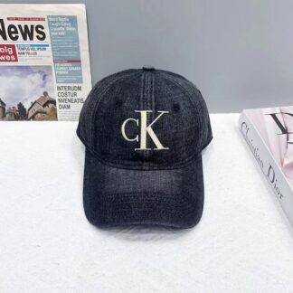Calvin Kleinf denim embroidered bucket hat baseball cap