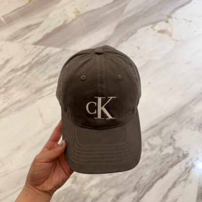 Calvin Kleinf washed denim series, casual and versatile baseball cap