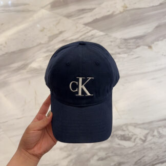 Calvin Kleinf washed denim series, casual and versatile baseball cap