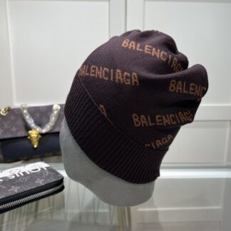 Balenciaga autumn and winter unisex letter knitted hat