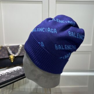 Balenciaga autumn and winter unisex letter knitted hat