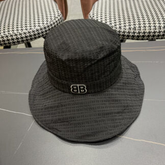 Balenciaga summer casual versatile bucket hat