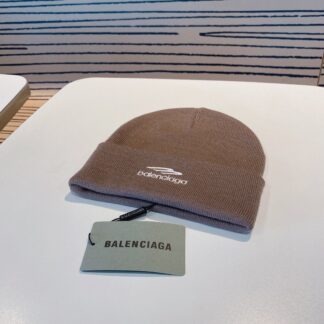 Balenciaga autumn and winter unisex letter knitted hat