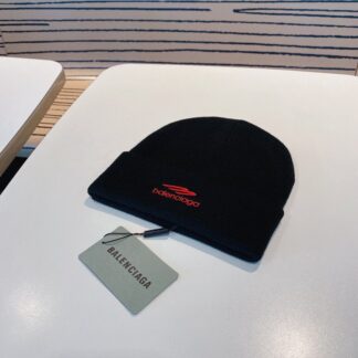 Balenciaga autumn and winter unisex letter knitted hat