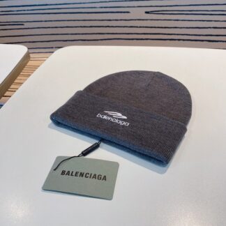 Balenciaga autumn and winter unisex letter knitted hat