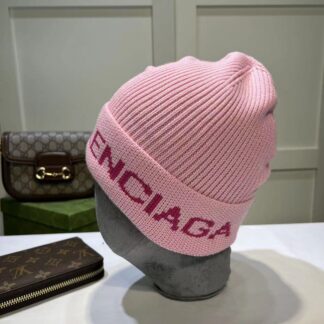 Balenciaga autumn and winter casual generous knitted hat