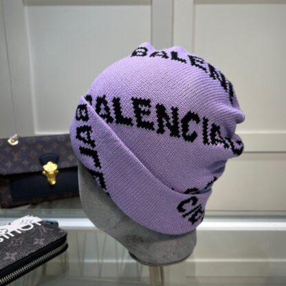 Balenciaga simple and elegant wool hat